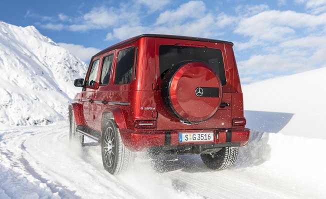 Mercedes G 350 d - posterior Mercedes G 350 d - posterior