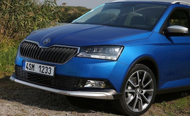 Skoda Fabia Combi Scout - frontal Skoda Fabia Combi Scout - frontal
