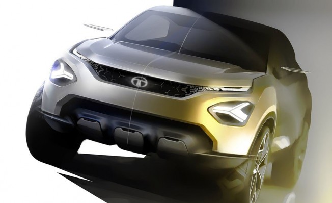 Tata Harrier - boceto Tata Harrier - boceto