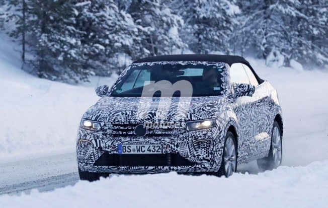 Volkswagen T-Roc Cabrio 2020 - foto espía Volkswagen T-Roc Cabrio 2020 - foto espía