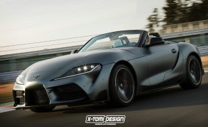 Este es el Toyota Supra Cabrio que nunca podrás ver en la calle