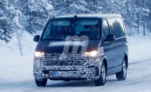 El Volkswagen Transporter T6 facelift ya está realizando pruebas de carretera