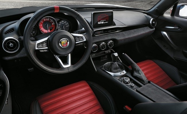 Abarth 124 Rally Tribute - interior Abarth 124 Rally Tribute - interior