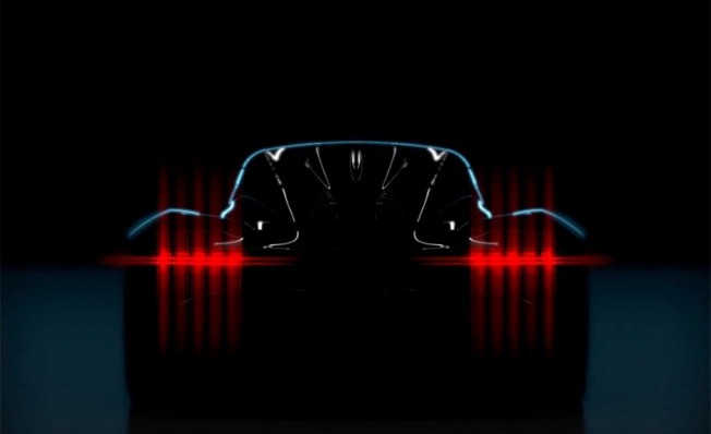 Teaser del Aston Martin Project 003 Teaser del Aston Martin Project 003