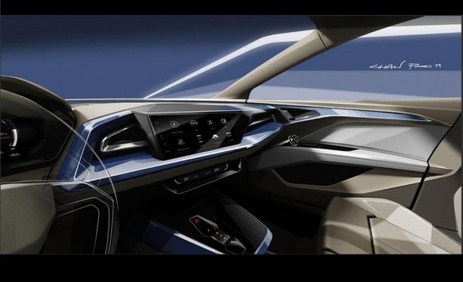 Audi Q4 e-tron Concept - interior Audi Q4 e-tron Concept - interior