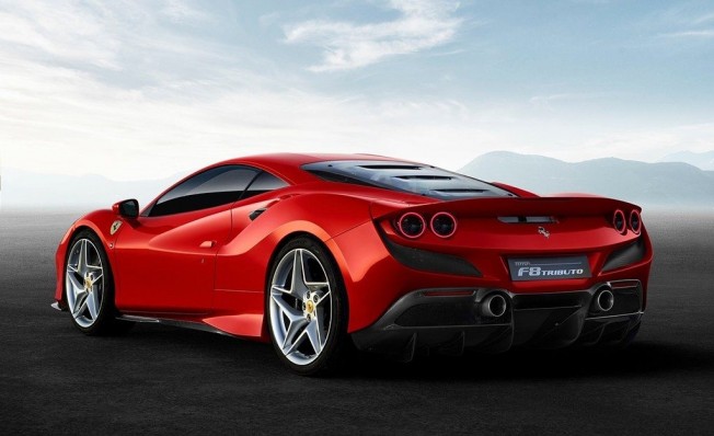 Ferrari F8 Tributo - posterior Ferrari F8 Tributo - posterior