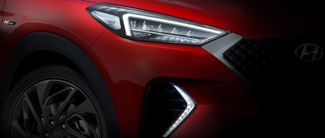 Hyundai Tucson N Line - teaser Hyundai Tucson N Line - teaser
