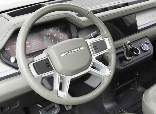 Land Rover Defender 2020 - foto espía interior Land Rover Defender 2020 - foto espía interior