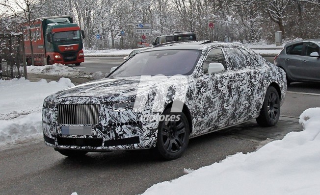 Rolls-Royce Ghost 2021 - foto espía Rolls-Royce Ghost 2021 - foto espía