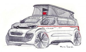 SpaceTourer The Citroënist Concept, Citroën visiona un espacio para el trabajo y ocio