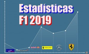 Así están las estadísticas del Mundial de Fórmula 1 de 2019