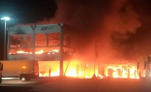 Un incendio lastra el inicio de MotoE, la serie eléctrica paralela a MotoGP