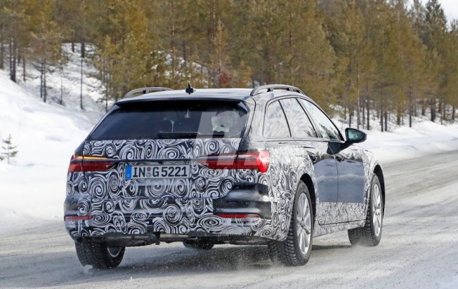 Audi A6 allroad quattro 2019 - foto espía posterior Audi A6 allroad quattro 2019 - foto espía posterior