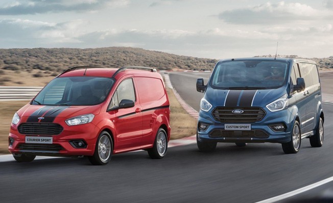 Ford Transit Courier Sport y Ford Transit Custom Sport Ford Transit Courier Sport y Ford Transit Custom Sport