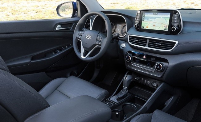 Hyundai Tucson - interior Hyundai Tucson - interior