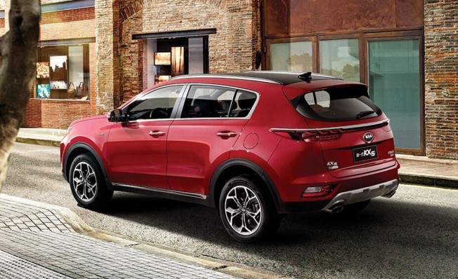 Kia KX5 - posterior Kia KX5 - posterior