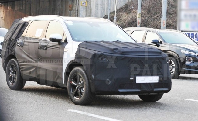 Kia Sorento 2020 - foto espía Kia Sorento 2020 - foto espía