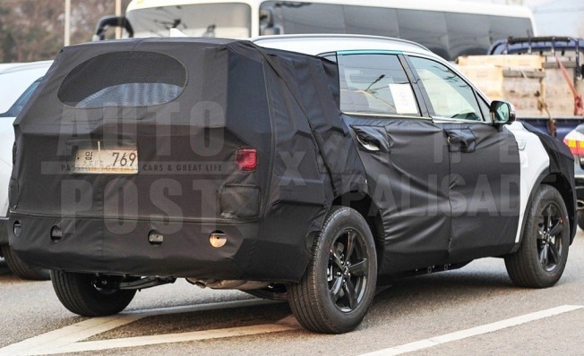 Kia Sorento 2020 - foto espía posterior Kia Sorento 2020 - foto espía posterior