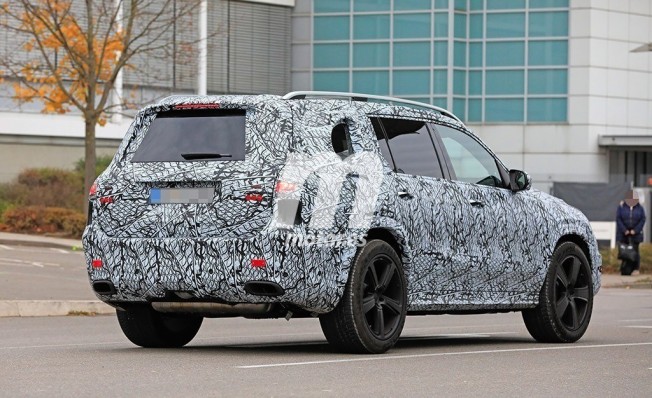 Mercedes-Maybach GLS - fotos espía posterior Mercedes-Maybach GLS - fotos espía posterior