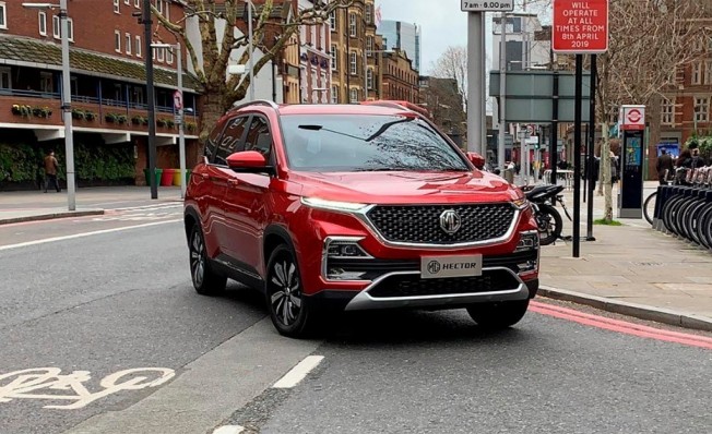 MG Hector - foto espía MG Hector - foto espía