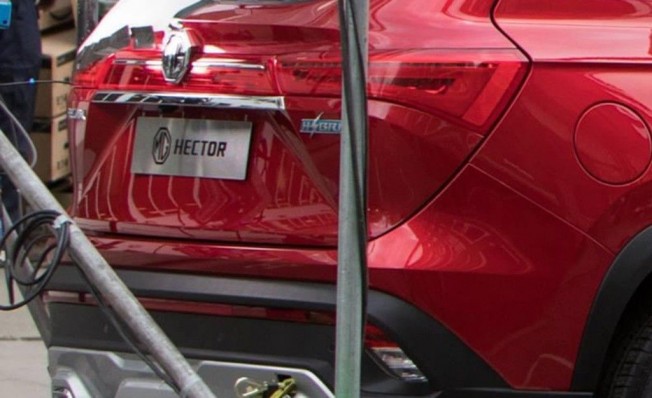 MG Hector Hybrid - foto espía MG Hector Hybrid - foto espía