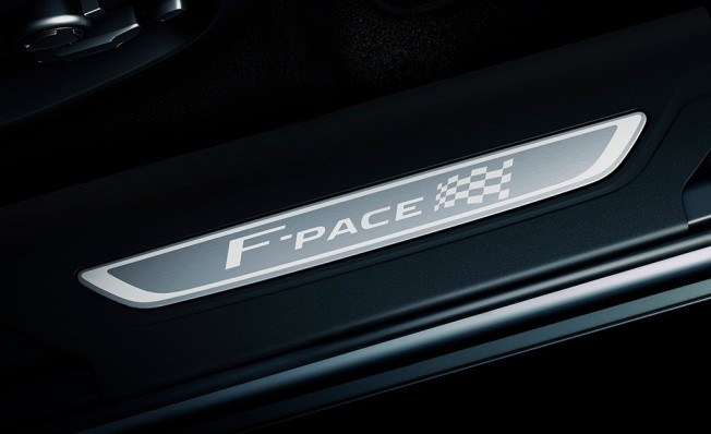 Jaguar F-Pace Chequered Flag Edition - interior Jaguar F-Pace Chequered Flag Edition - interior
