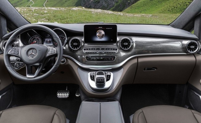 Mercedes Clase V 2019 - interior Mercedes Clase V 2019 - interior