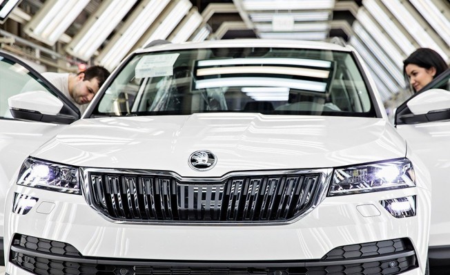 Producción del Skoda Kodiaq Producción del Skoda Kodiaq