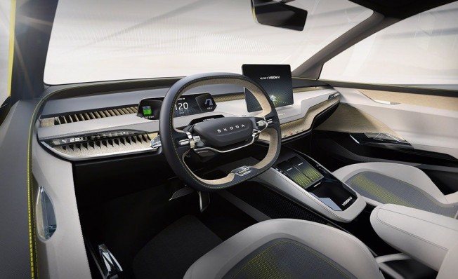 Skoda Vision iV - interior Skoda Vision iV - interior