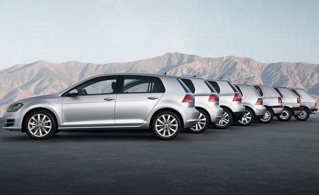 Todas las generaciones del Volkswagen Golf Todas las generaciones del Volkswagen Golf