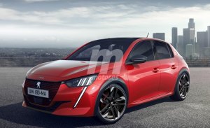 El futuro Peugeot e-208 GTi se insinua en estos renders