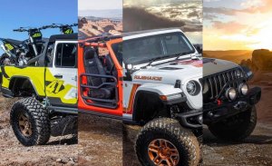 Jeep presenta 6 atractivos concepts sobre el nuevo Gladiator pick-up