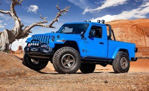 ¿El Jeep Gladiator J6 concept adelanta una futura variante de 2 puertas?