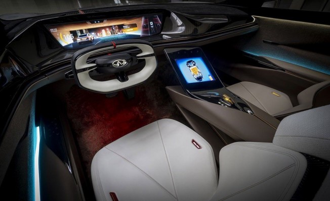 Infiniti Qs Inspiration Concept - interior Infiniti Qs Inspiration Concept - interior