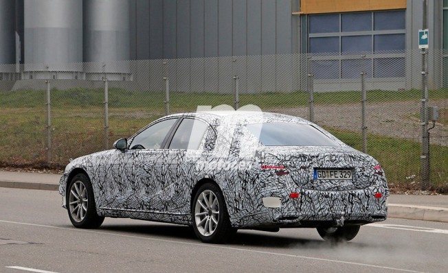 Mercedes Clase S 2020 - foto espía posterior Mercedes Clase S 2020 - foto espía posterior