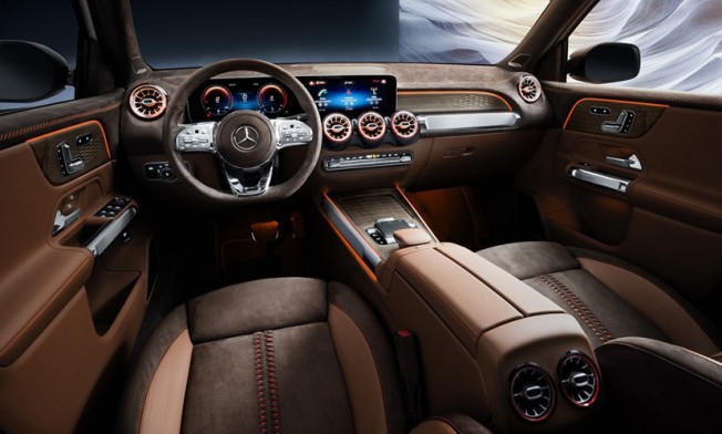 Mercedes Concept GLB - interior Mercedes Concept GLB - interior