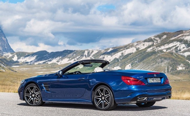 Mercedes SL Roadster - posterior Mercedes SL Roadster - posterior