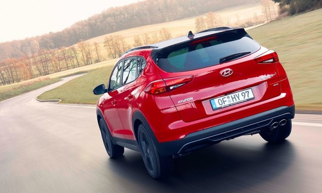 Hyundai Tucson N Line - posterior Hyundai Tucson N Line - posterior