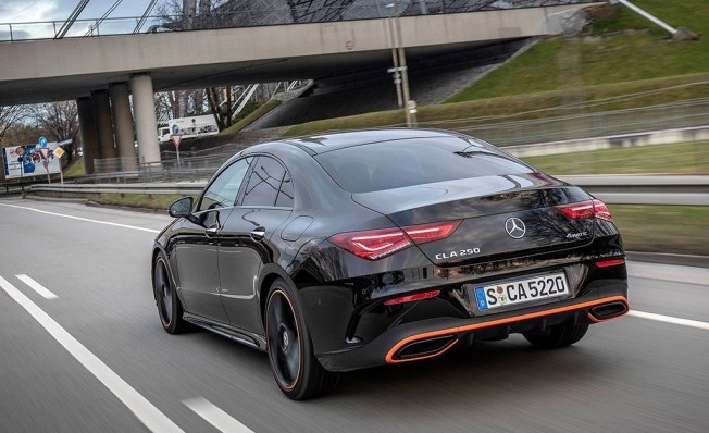 Mercedes CLA Coupé 2019 - posterior Mercedes CLA Coupé 2019 - posterior