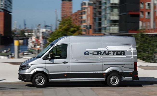 Volkswagen e-Crafter - lateral Volkswagen e-Crafter - lateral