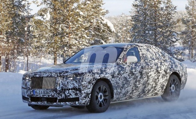 Rolls-Royce Ghost 2020 - foto espía Rolls-Royce Ghost 2020 - foto espía