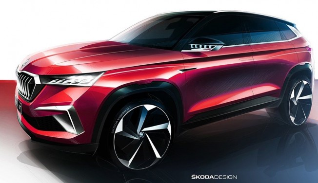Skoda Vision GT - teaser Skoda Vision GT - teaser