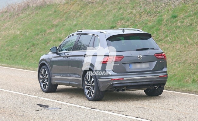 Volkswagen Tiguan R - foto espía posterior Volkswagen Tiguan R - foto espía posterior
