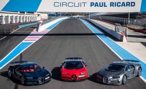 Bugatti enfrenta los Chiron y Chiron Sport al Paul Ricard