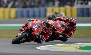 Dovizioso: "¿Órdenes de equipo? Si estás en F1 sí, aquí no"
