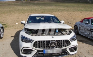 Primeras fotos espía del nuevo Mercedes-AMG GT 73 Coupé, el híbrido en camino