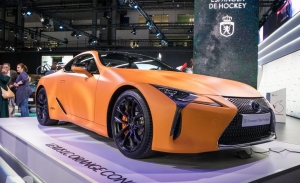 Lexus presenta el nuevo LC 500h 'Matte Prototype' en Automobile Barcelona