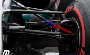 Mercedes tiene el sexto doblete a tiro y la suspensión delantera es la clave