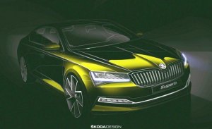 Skoda lanza el primer teaser avanzando el rediseño del Superb 2019