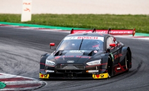 Test de Andrea Dovizioso con el Audi RS 5 DTM en Misano